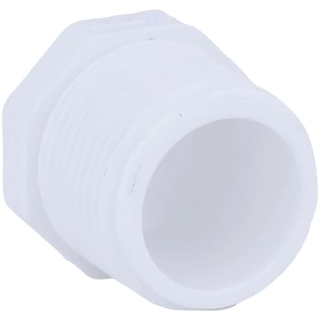 Charlotte Pipe And Foundry Threaded Schedule 40 DWV 3/4 in. MIP PVC Plug PVC 02113  0800HA